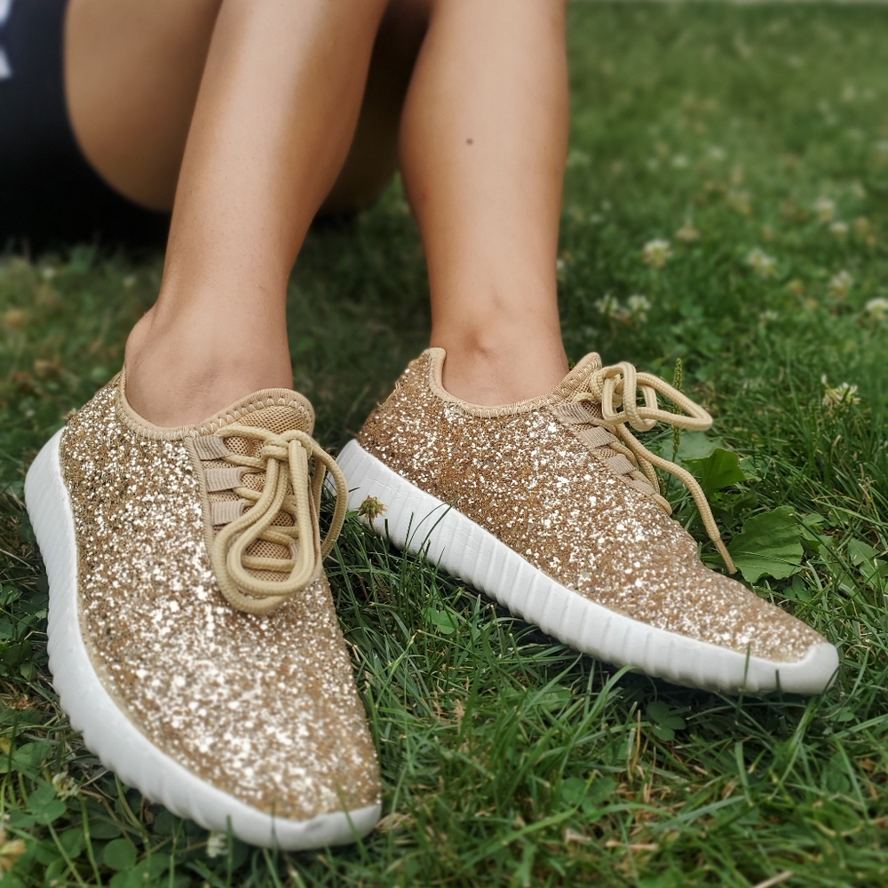 Agaci Gold Sneakers